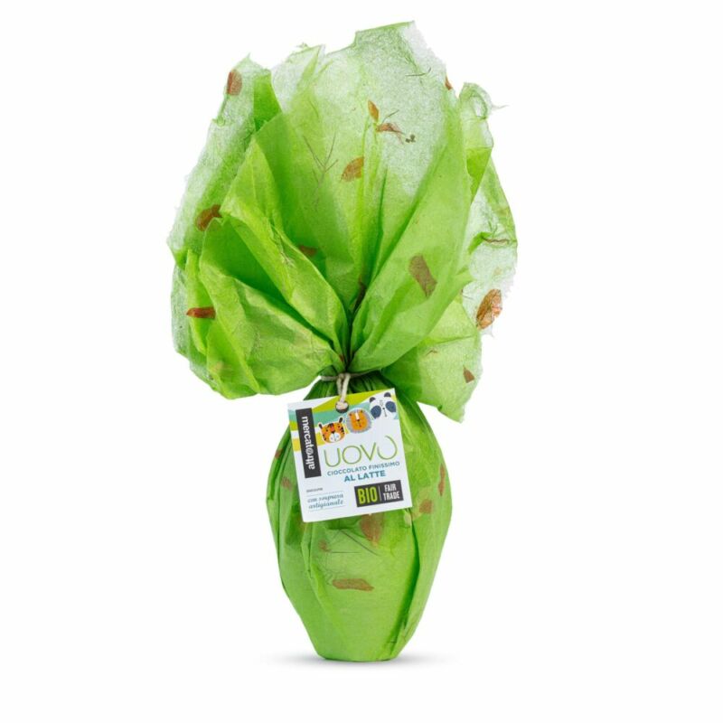 uovo di cioccolato al latte 270 g - bio