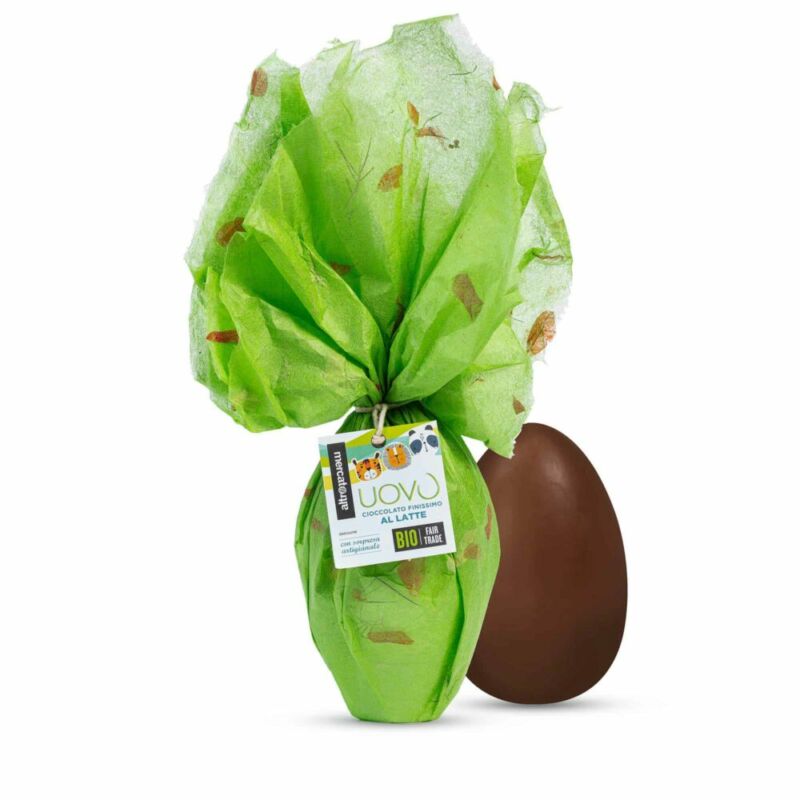 uovo di cioccolato al latte 270 g - bio - immagine 2