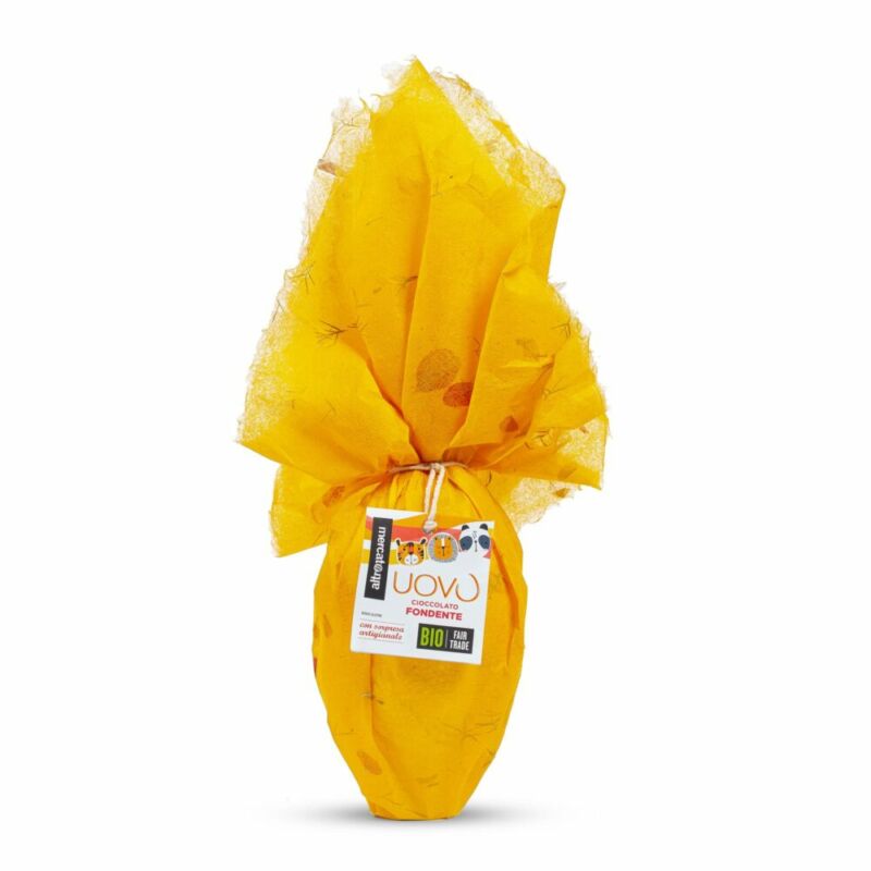Uovo di cioccolato fondente 270g - bio