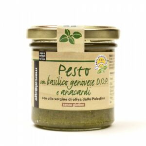 pesto con basilico dop e anacardi