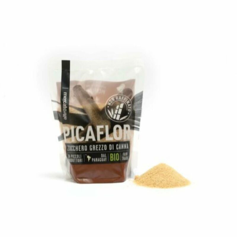 Zucchero di canna Picaflor grezzo Paraguay - bio - 500g