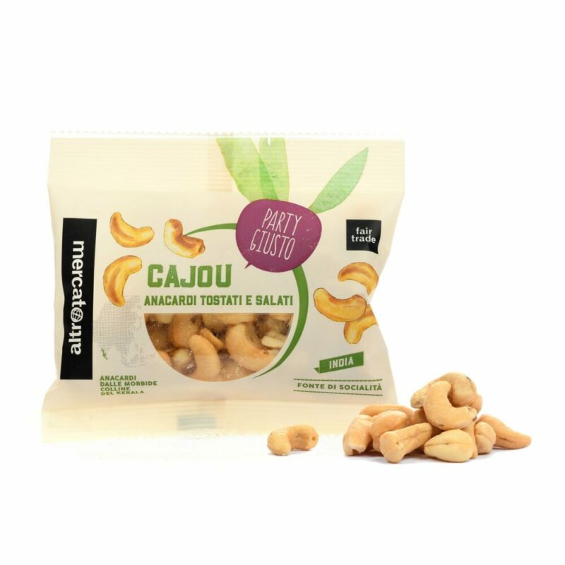 Anacardi Cajou tostati e salati - 50g