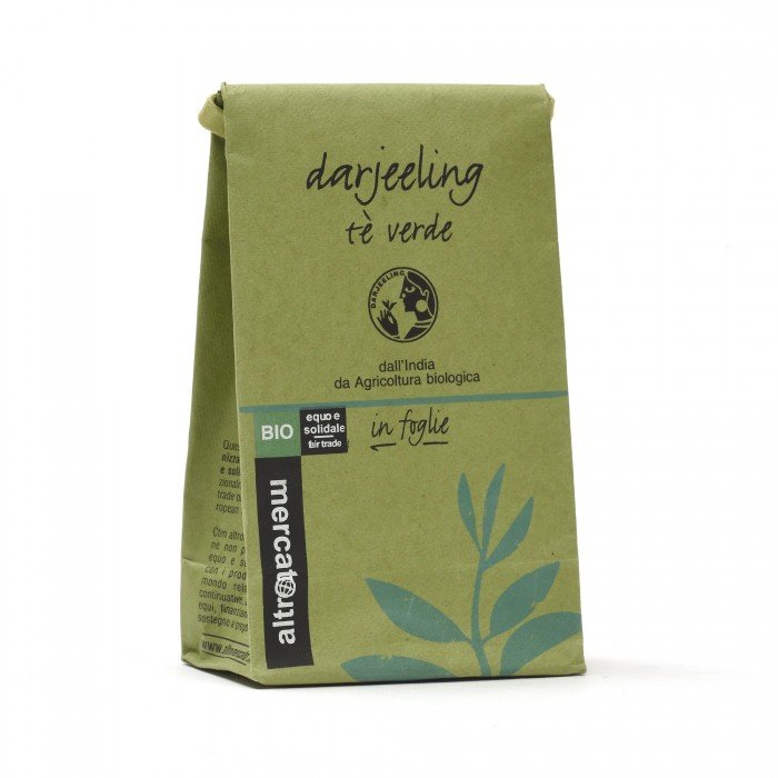 darjeeling - tè verde in foglie - bio - india - 50 g