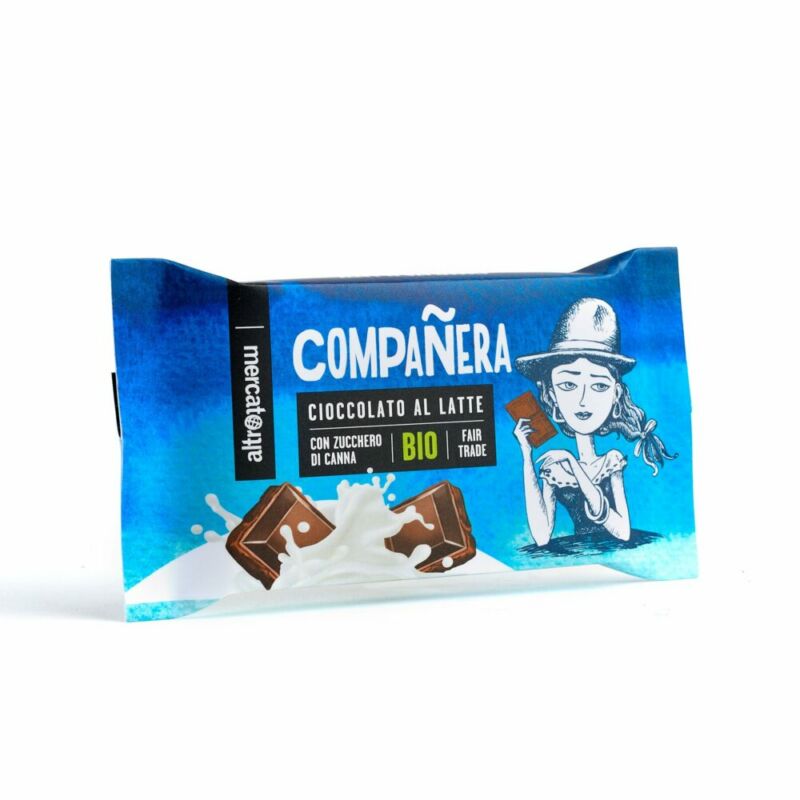 Cioccolato Compañera al latte - bio - 100g