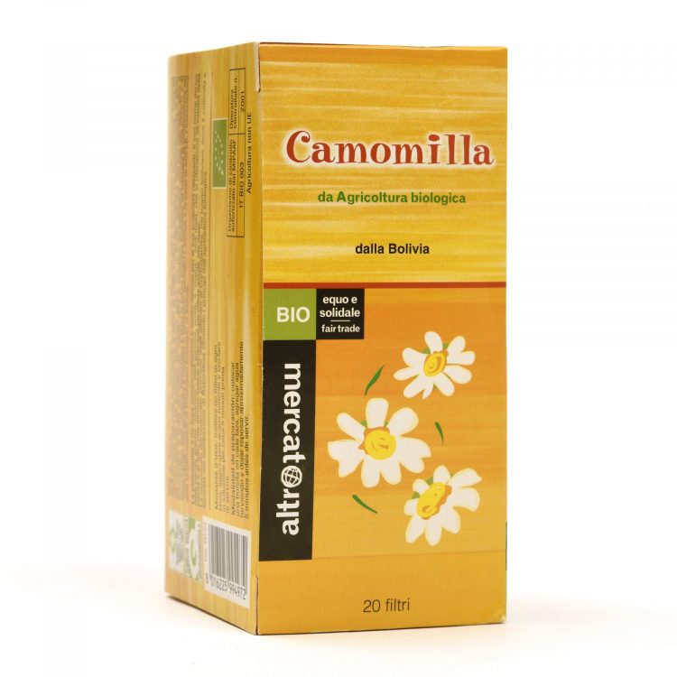 camomilla - 20 filtri bio bolivia
