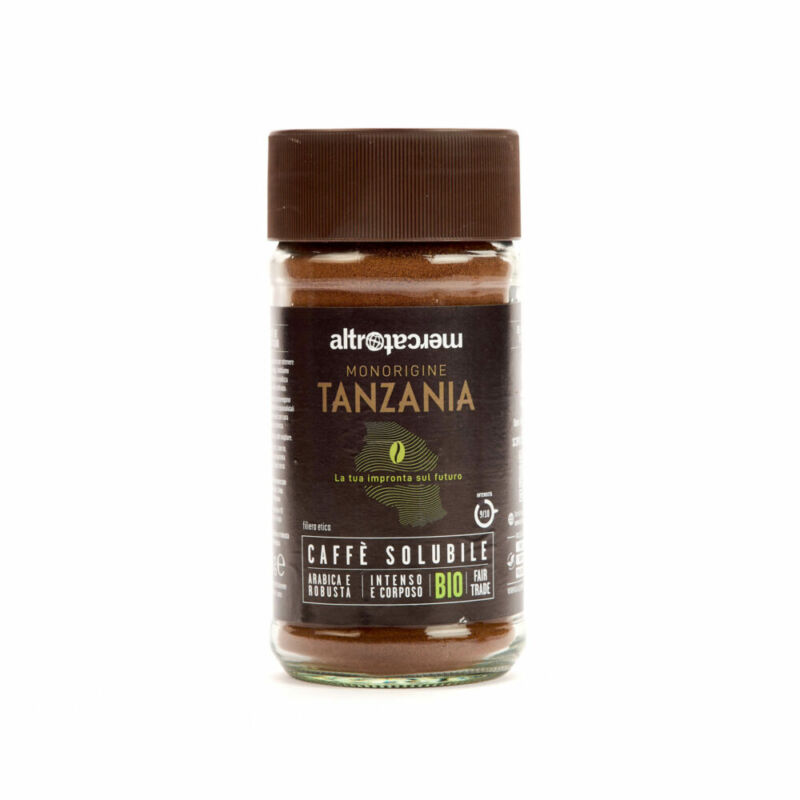 caffè solubile Tanzania bio 100g