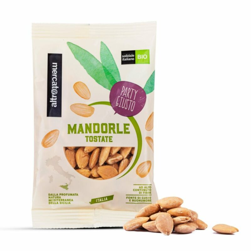 mandorle tostate di sicilia - bio - immagine 2
