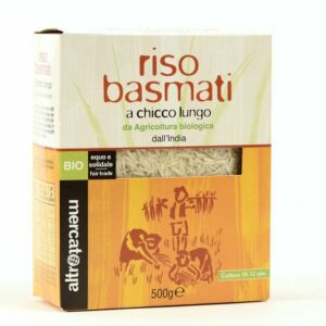 riso basmati bianco a chicco lungo - bio