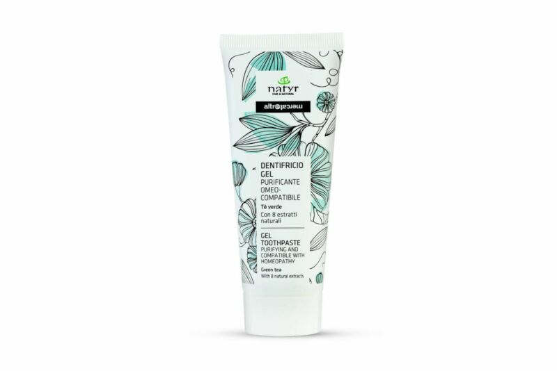 Dentifricio gel - omeocompatibile - Tè verde - 75 ml