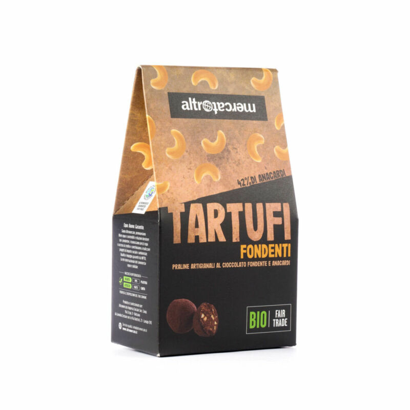 tartufi fondenti agli anacardi bio 120 g