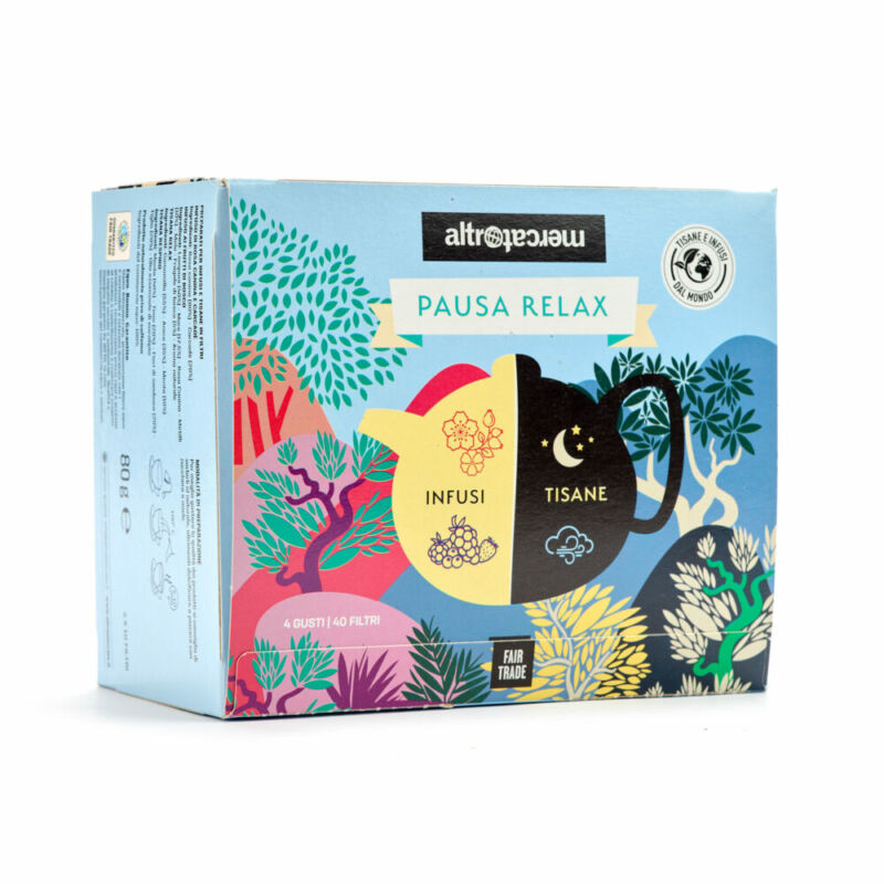 Infusi e tisane selezione Pausa relax - 40 bustine