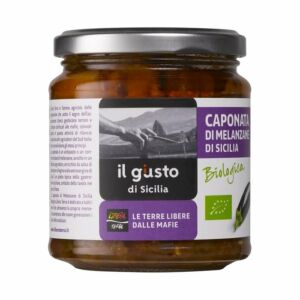 caponata di melanzane di sicilia - libera terra