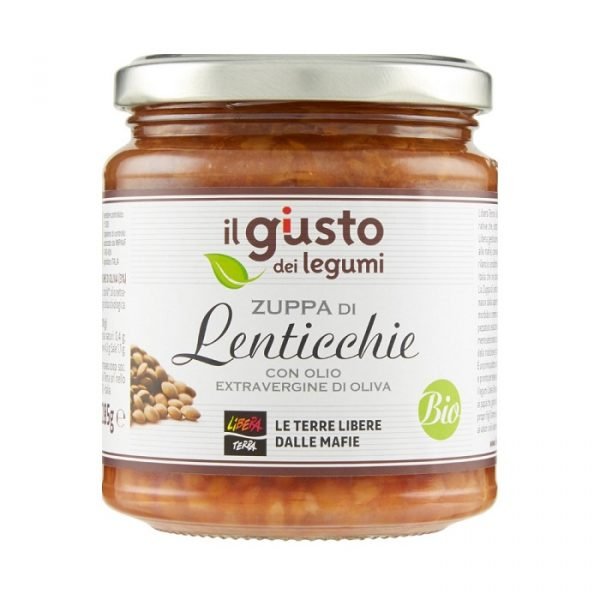 zuppa di lenticchie libera terra