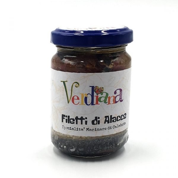 filetti di alacce - presidio slow food 130 g calabria solidale