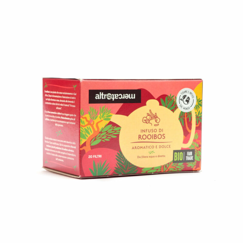 infuso rooibos - 20 bustine - sud africa