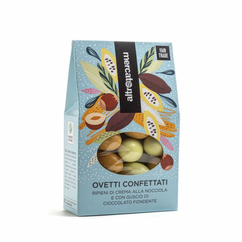 ovetti pasquali confettati colorati 170g