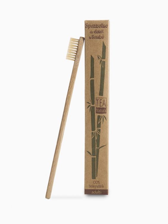 Spazzolino Denti Bambù setole medie