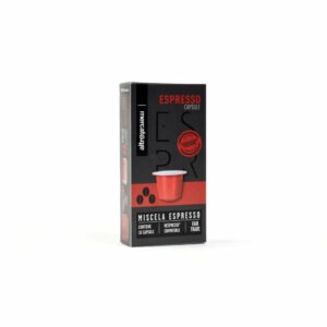 caffè miscela espresso 10 capsule compatibili nespresso - 52 g