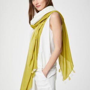 Stola Dip Dye Sarong citron 100%bamboo