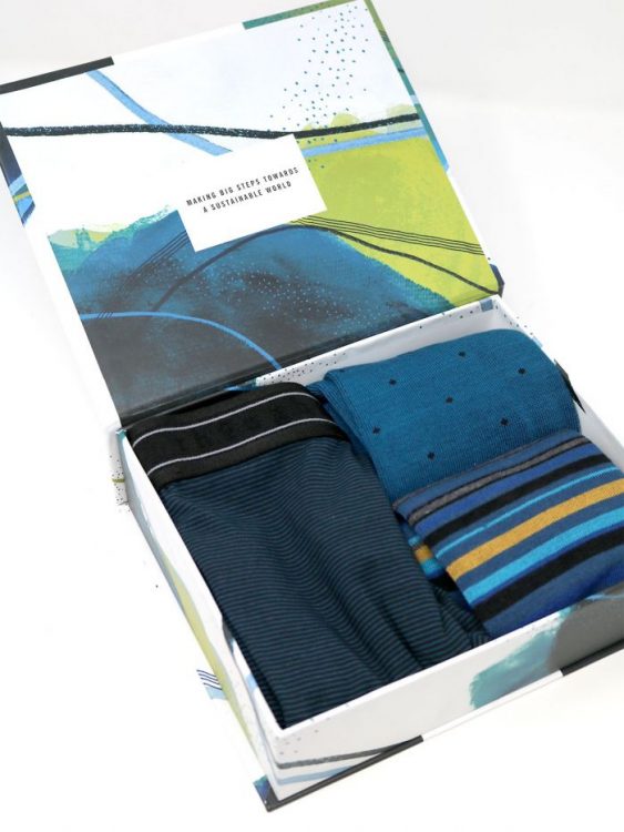 Garman boxer XL +2paia calze uomo giftbox