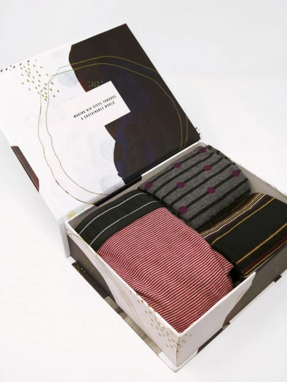 Khan Boxer S +2 paia claze uomo giftbox