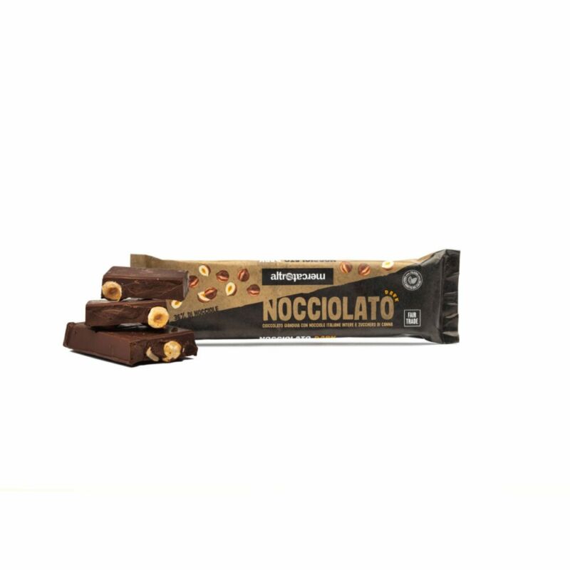 Nocciolato dark - cioccolato gianduia e nocciole intere - 125g - immagine 2