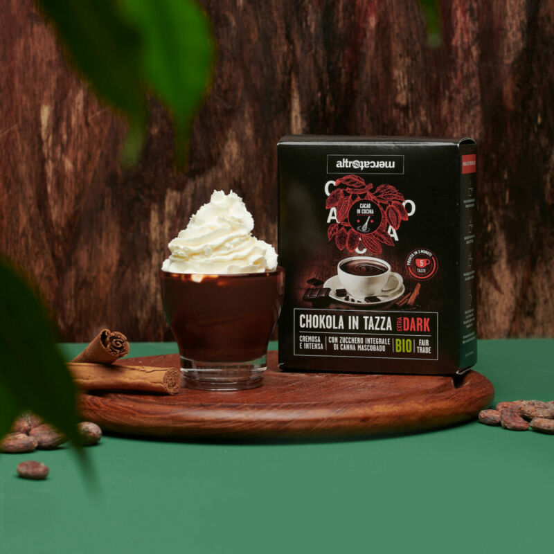 Cioccolata in tazza extra dark chokola - bio - 125g - immagine 2