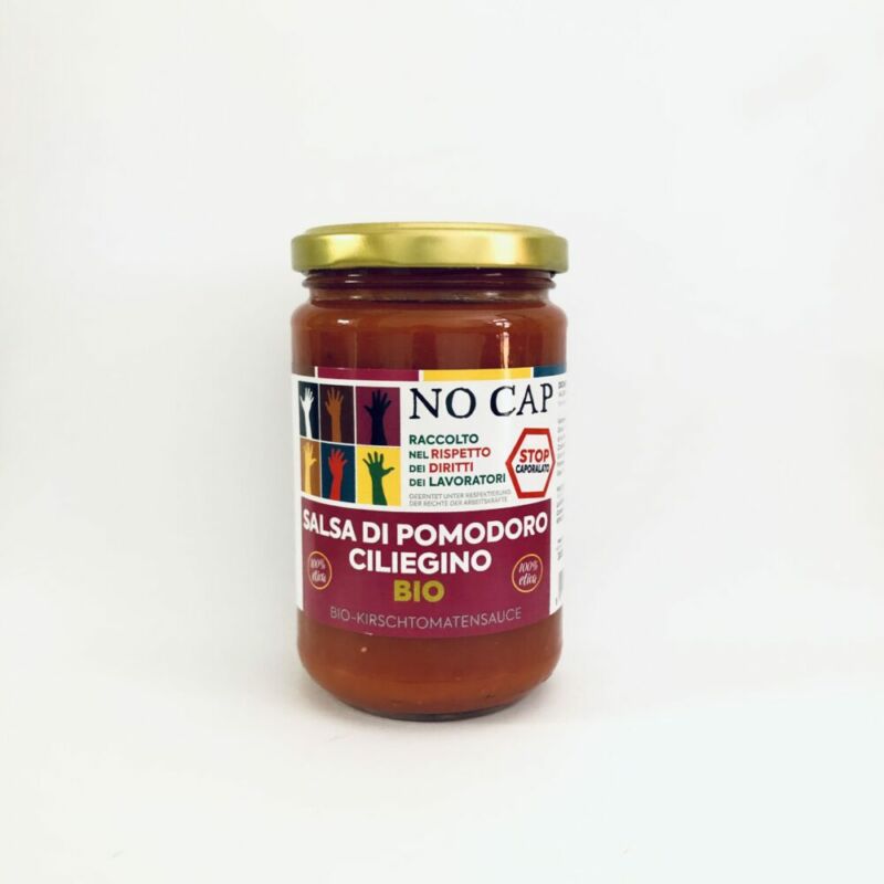 Salsa di pomodoro ciliegino Bio 300g - NO CAP