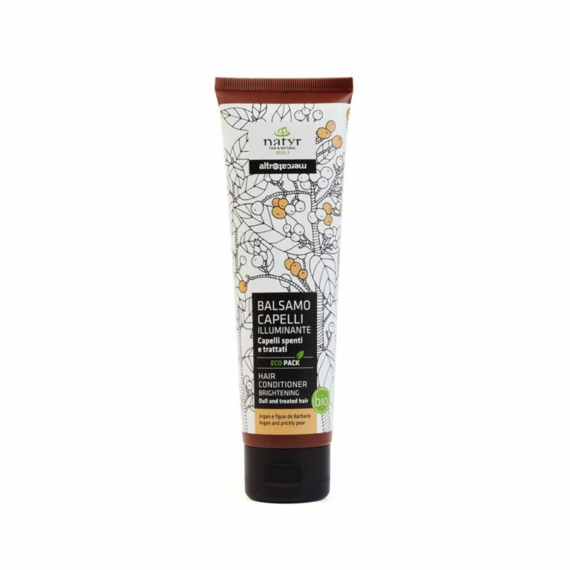 Balsamo capelli - illuminante - argan e figue de barbarie - bio 150 ml