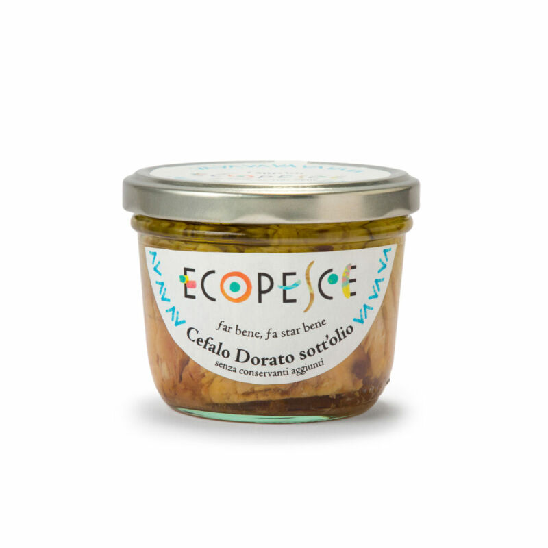 Cefalo dorato sott'olio