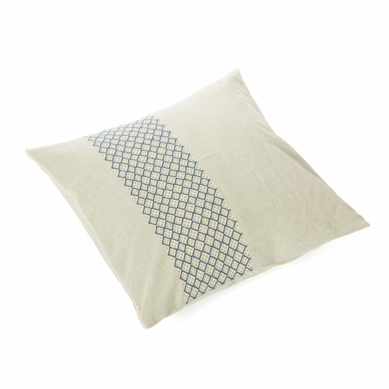 Federa cuscino DIAMANTE blu 50 x 50 cm