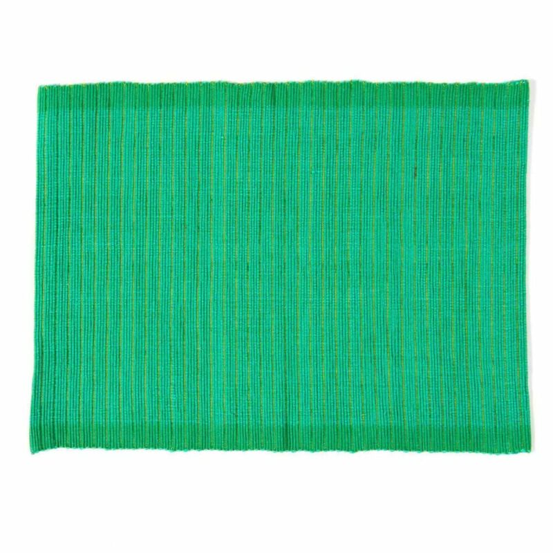 Tovaglietta Handloom acquamarina