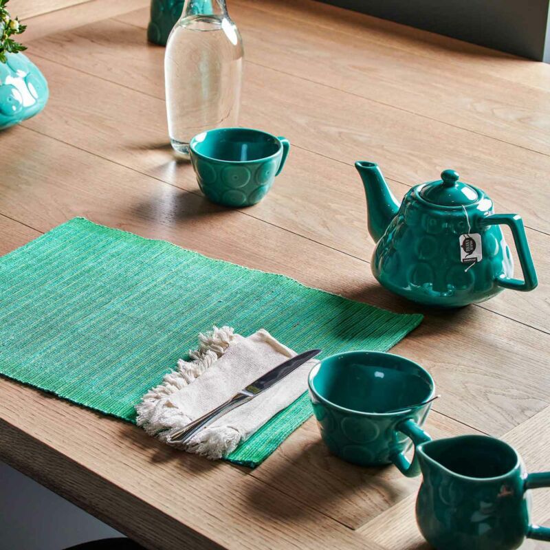 Tovaglietta Handloom acquamarina - immagine 2