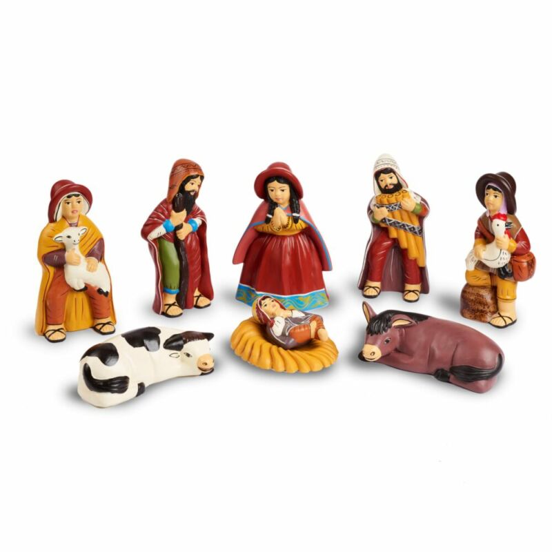 Presepe Ayacuchano Flauto di Pan