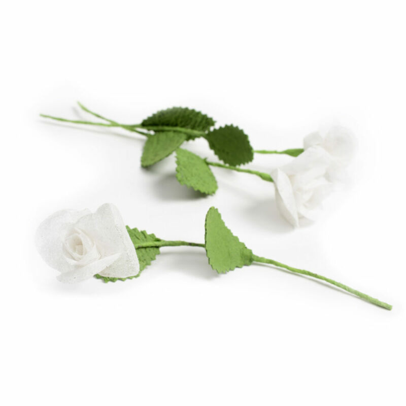 Bomboniera Rosa in carta seta