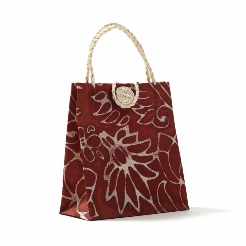 Bomboniera Sacchettino Batik in carta artigianale