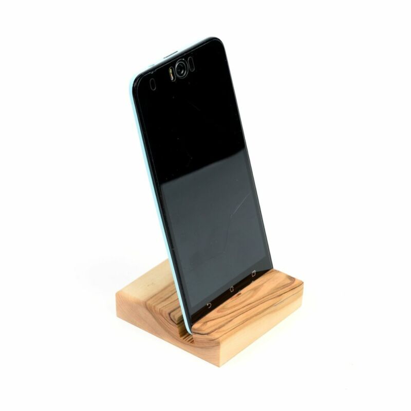 Bomboniera Porta tablet e cellulare in legno di ulivo - immagine 2