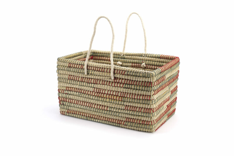 cesto rettangolare alto maxi RED KAISA