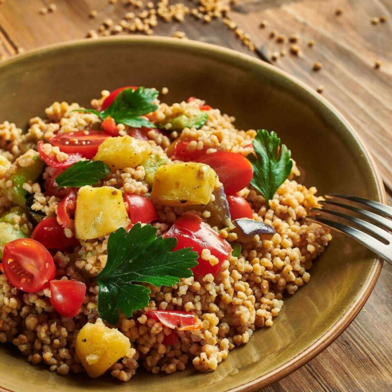 Cous Cous di frumento integrale Palestina – BIO 1kg - immagine 2