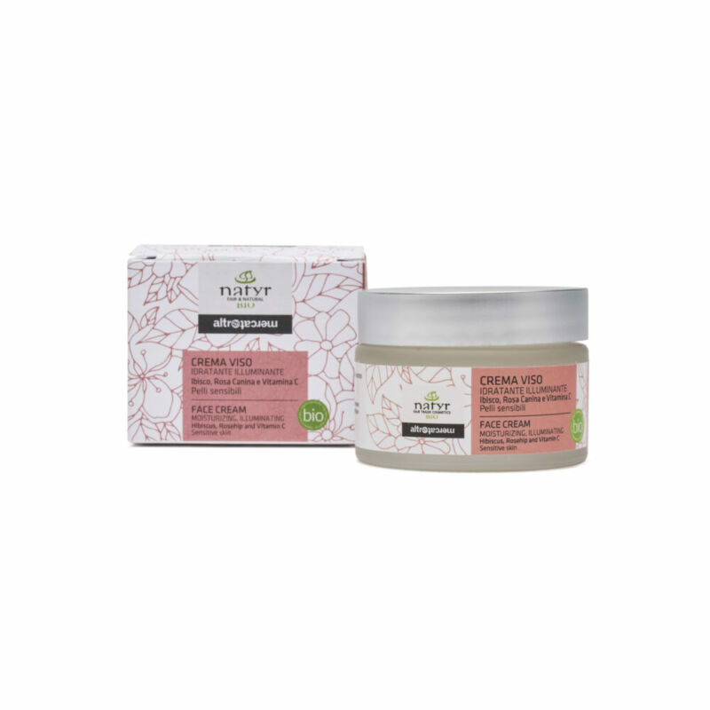 NOVITA'! - Crema viso giorno con vitamina C - Pelli sensibili - Ibisco - bio