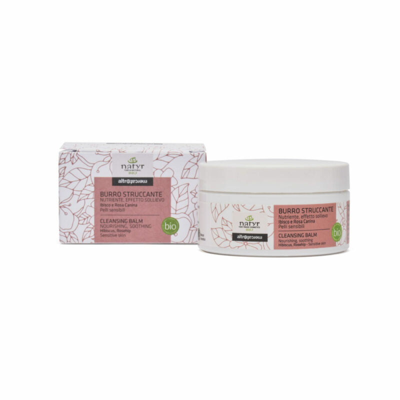 NOVITA'! - Burro struccante - idratante con effetto sollievo - ibisco - bio - 100ml