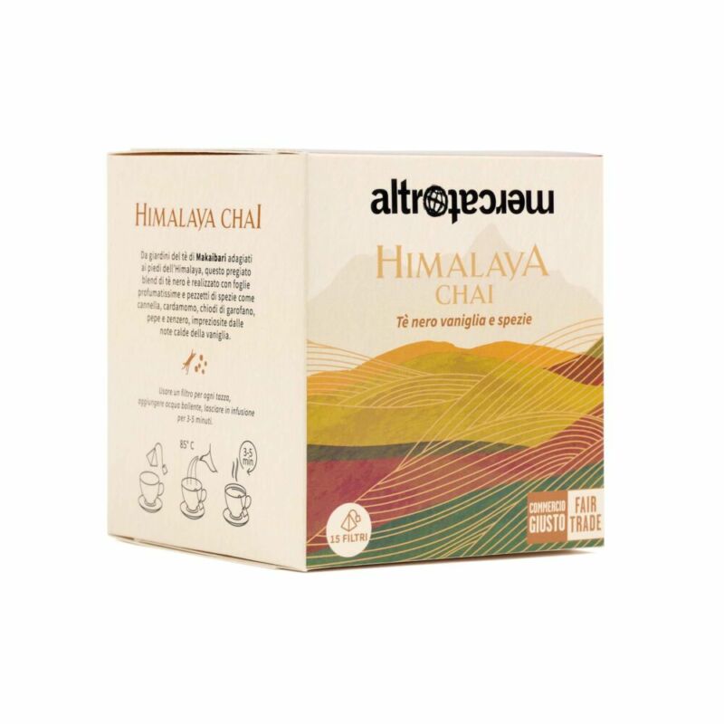 Tè piramidali «Himalaya Chai» (spezie e vaniglia)