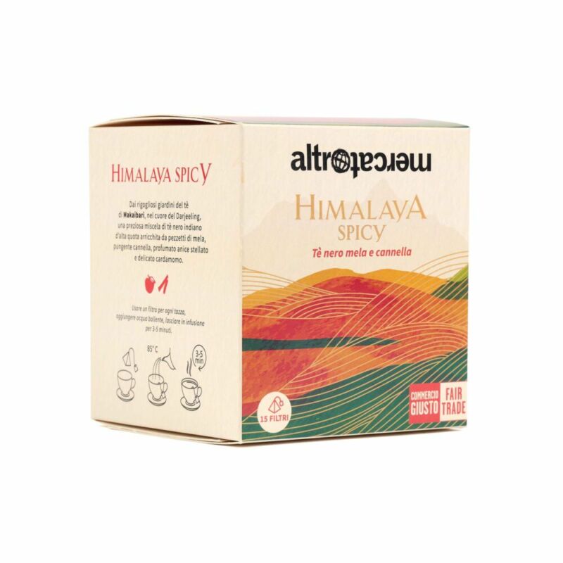 Tè piramidali «Himalaya Spicy» (mela e cannella)