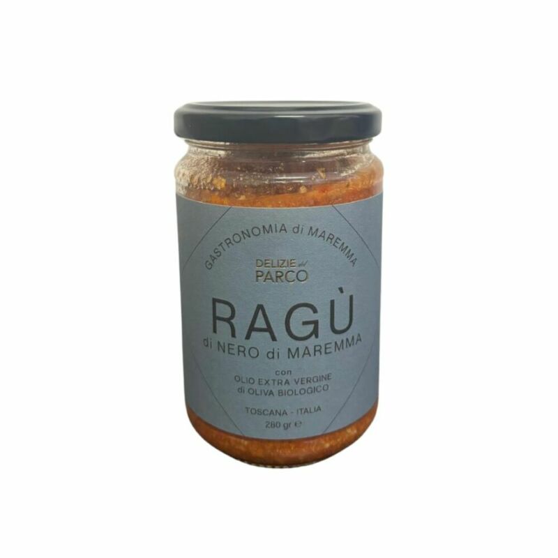 ragù di nero di Maremma – 280gr