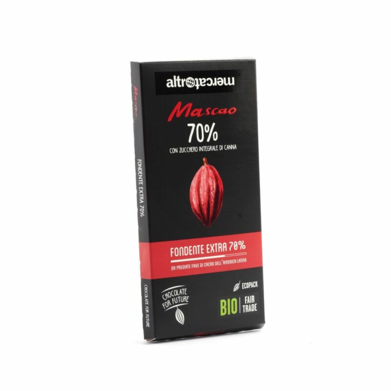 Cioccolato Mascao fondente extra 70% - bio - 80g