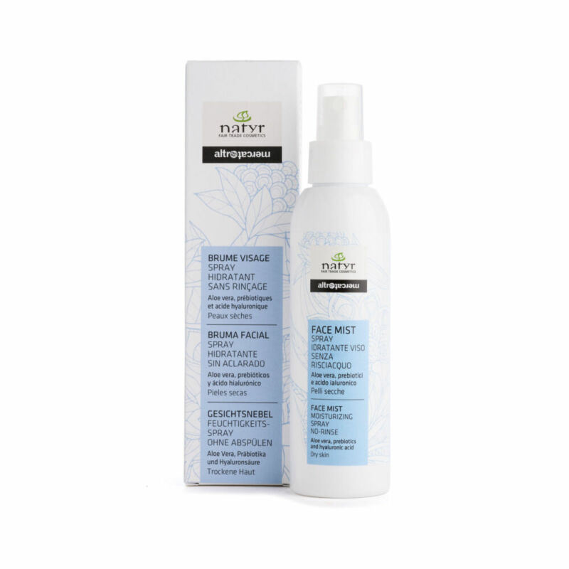 Face mist spray - senza risciacquo - idratante Aloe Vera - 150 ml