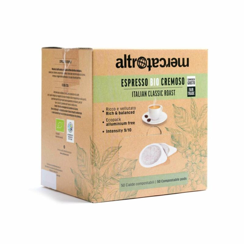 Caffè Espresso Cremoso - Bio - 50 cialde