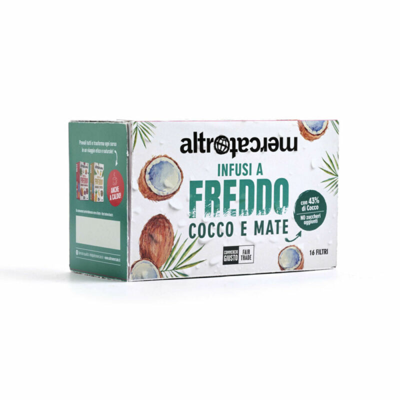 Infuso a freddo con Cocco e Mate 16 filtri - 40 g